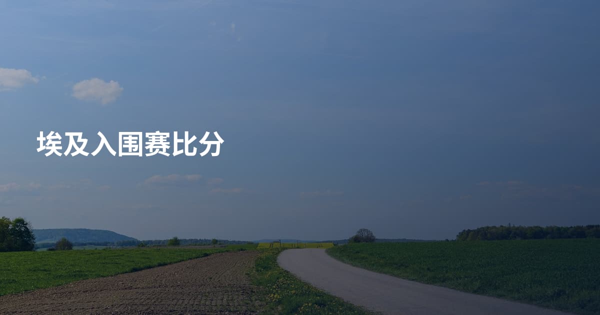 埃及入围赛比分
