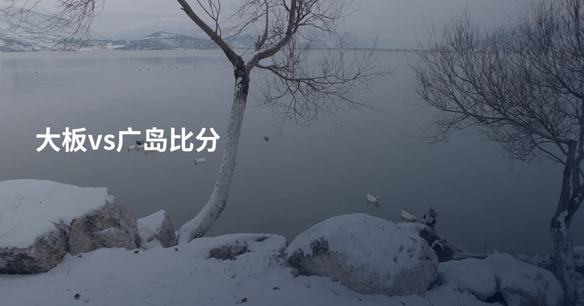 大板vs广岛比分