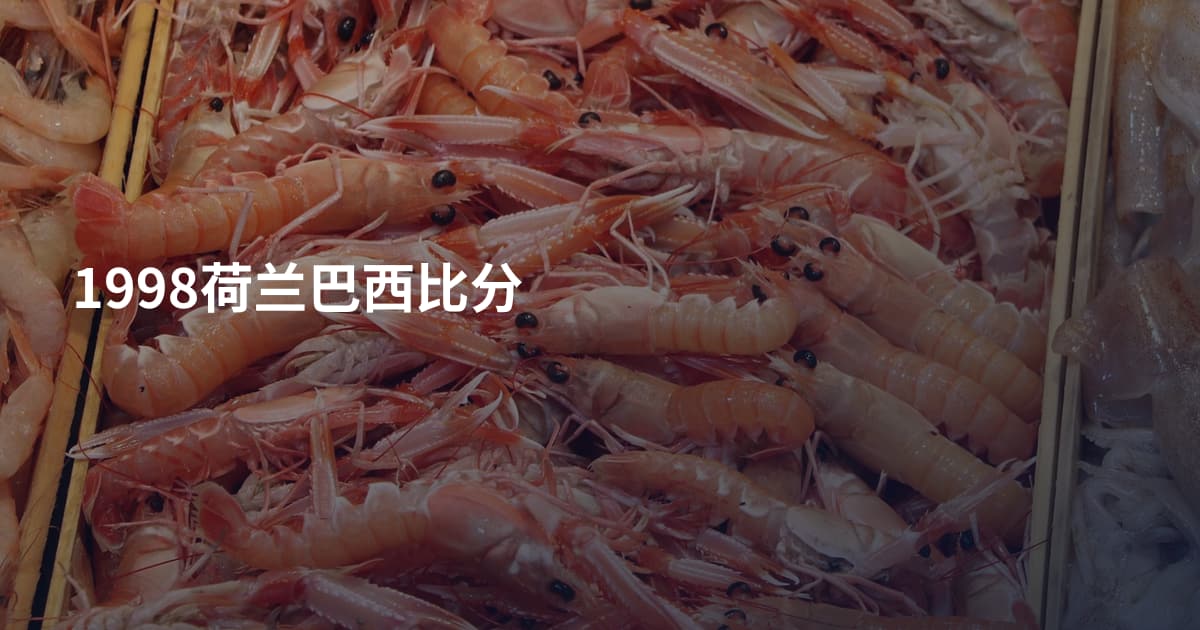 1998荷兰巴西比分