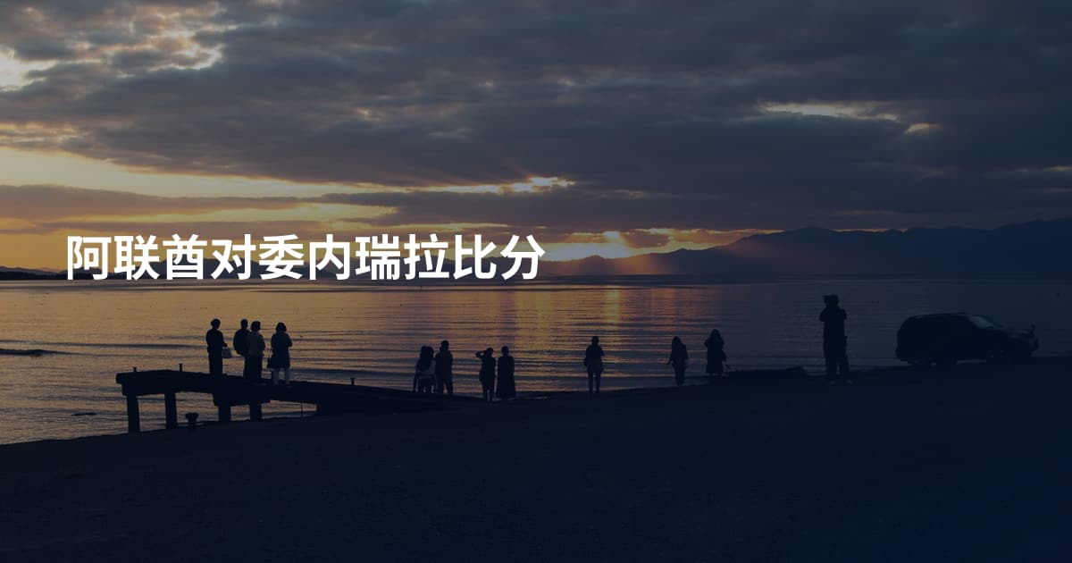 阿联酋对委内瑞拉比分
