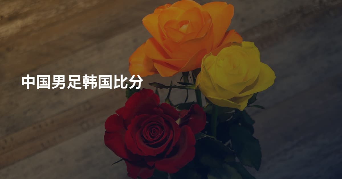 中国男足韩国比分