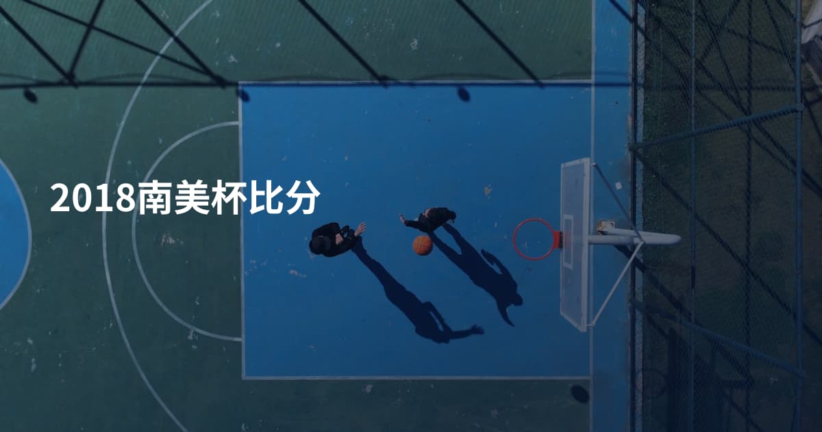 2018南美杯比分