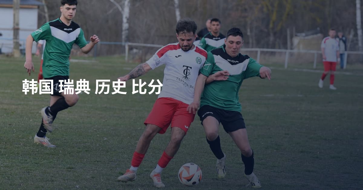 韩国 瑞典 历史 比分