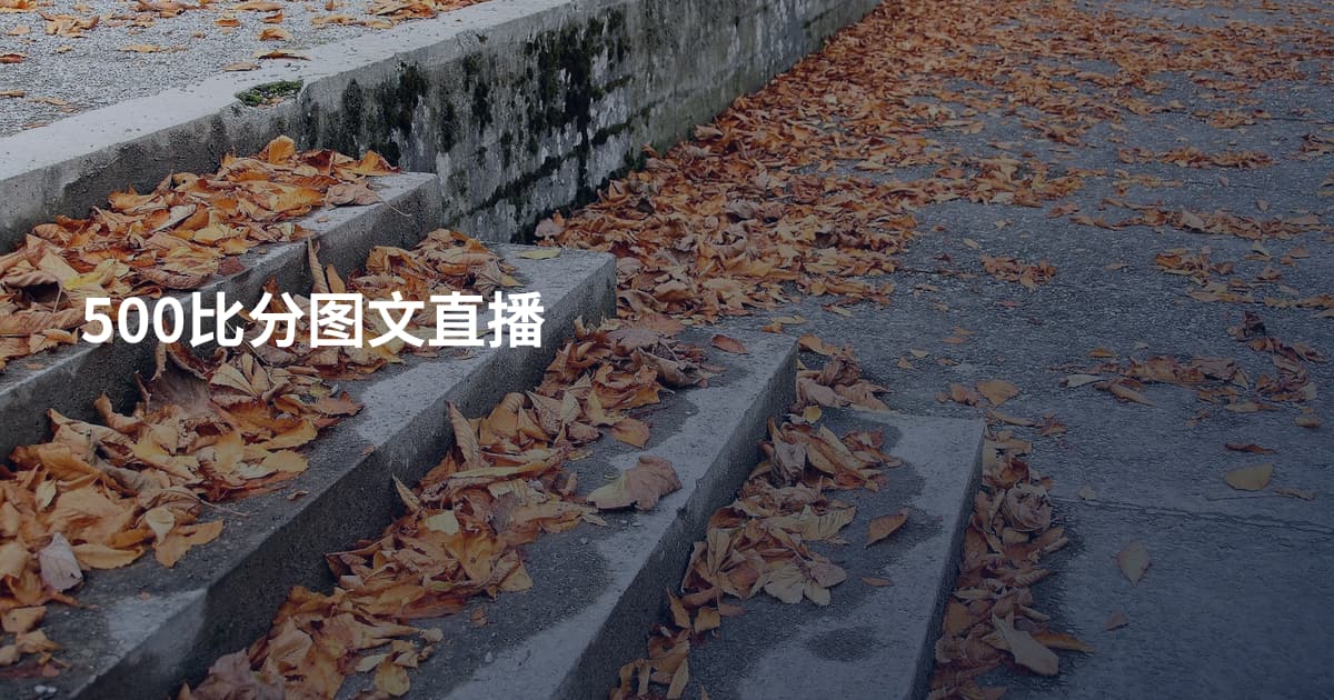500比分图文直播