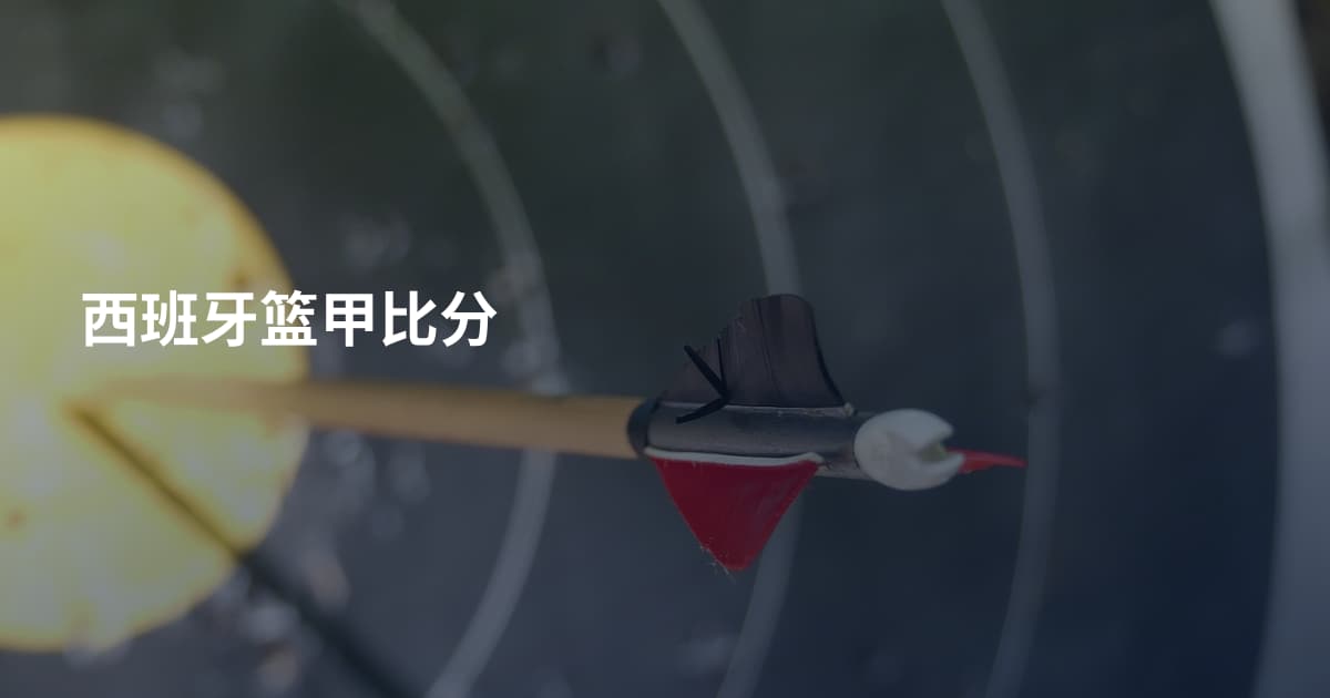 西班牙篮甲比分