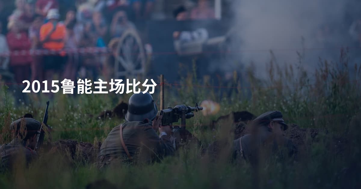 2015鲁能主场比分