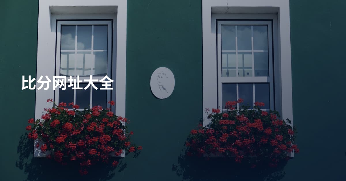 比分网址大全