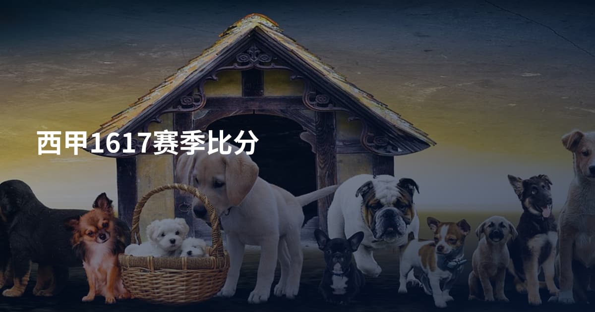 西甲1617赛季比分