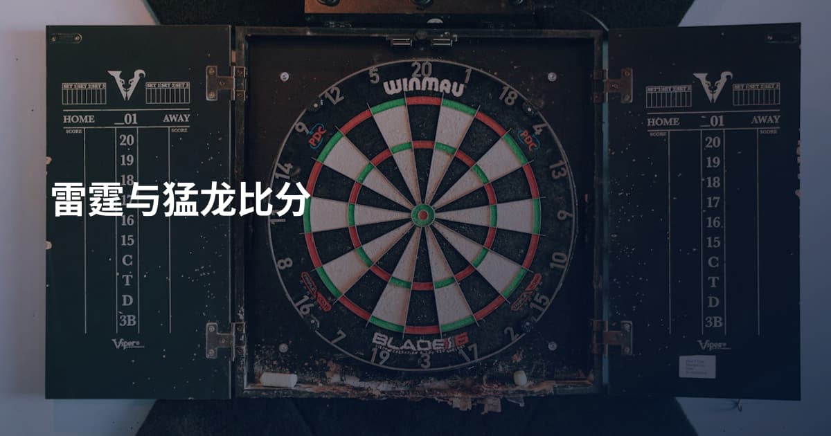 雷霆与猛龙比分