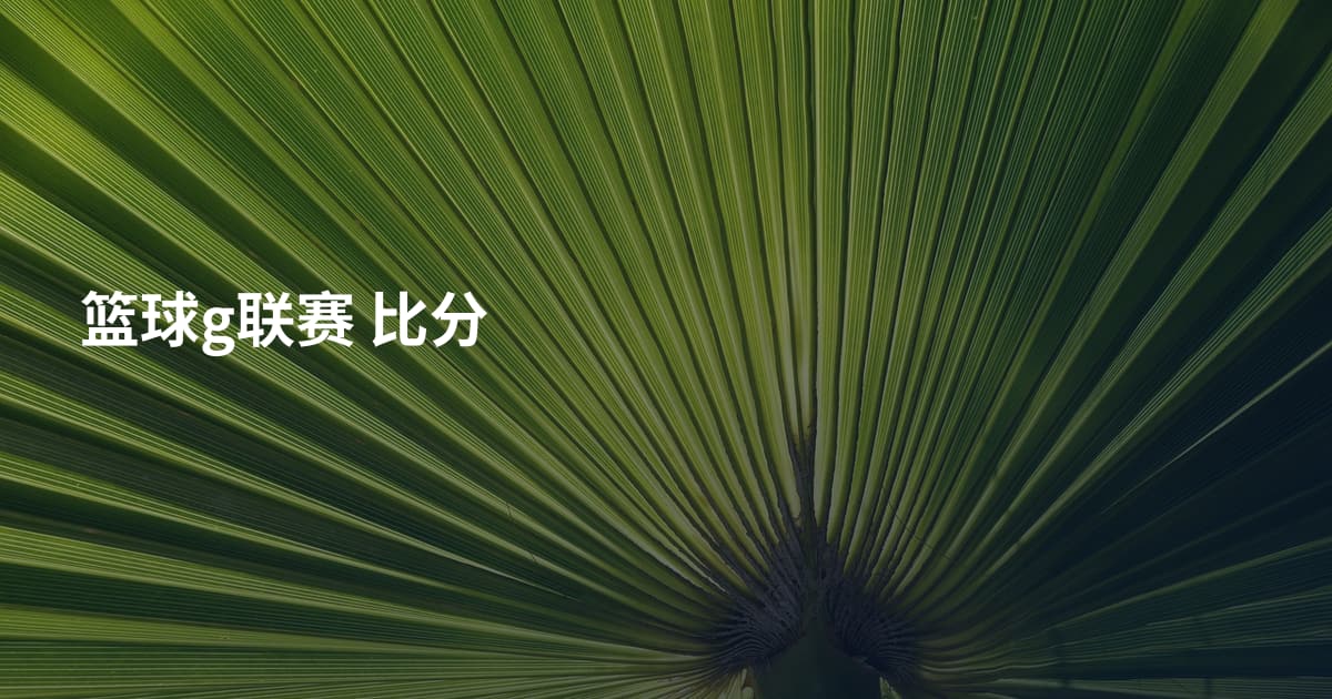 篮球g联赛 比分