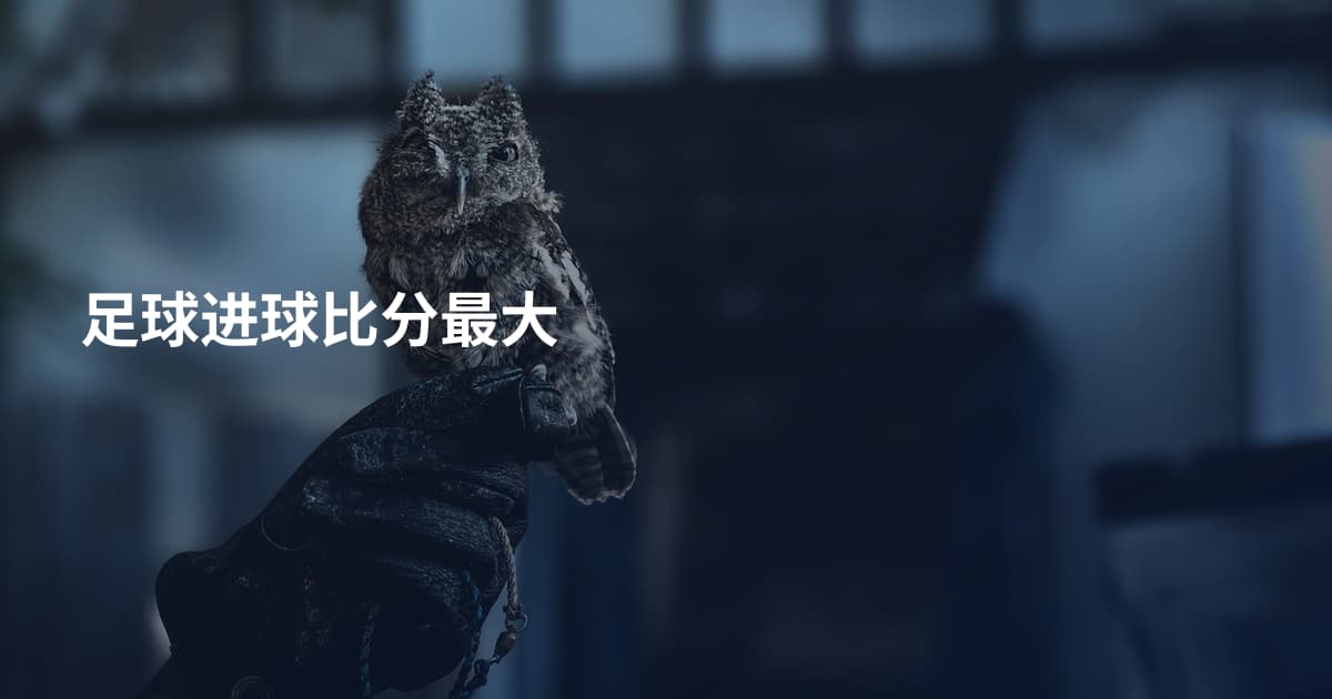 足球进球比分最大