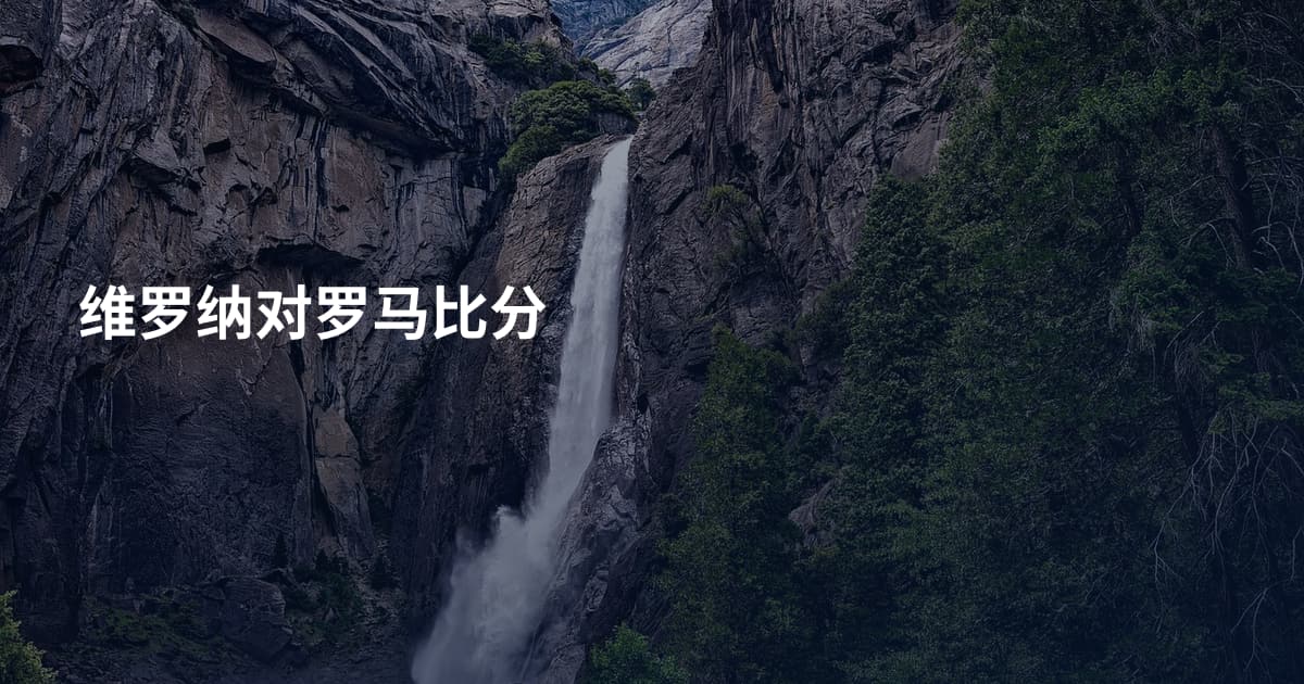 维罗纳对罗马比分