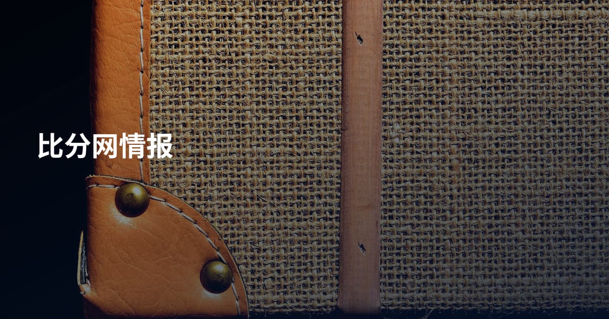 比分网情报