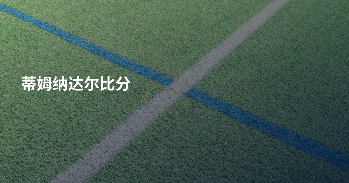 蒂姆纳达尔比分