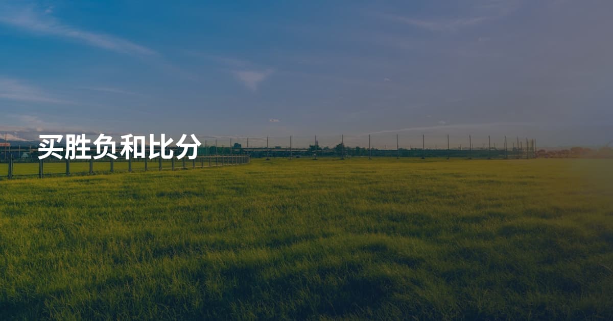 买胜负和比分