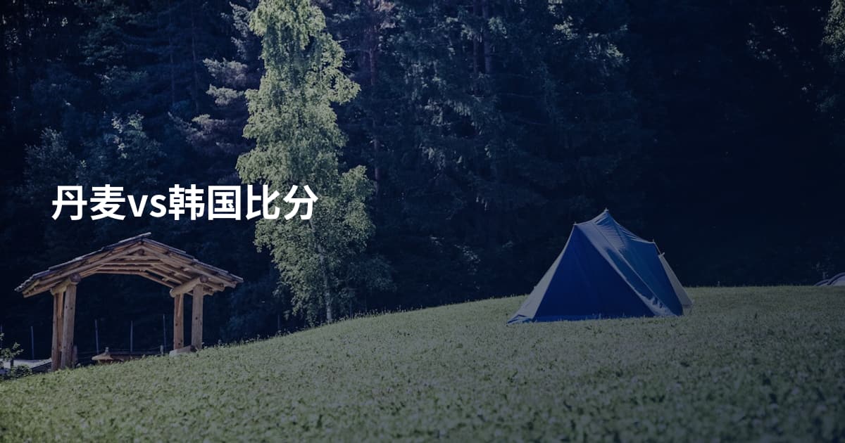 丹麦vs韩国比分