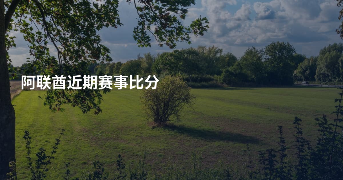 阿联酋近期赛事比分
