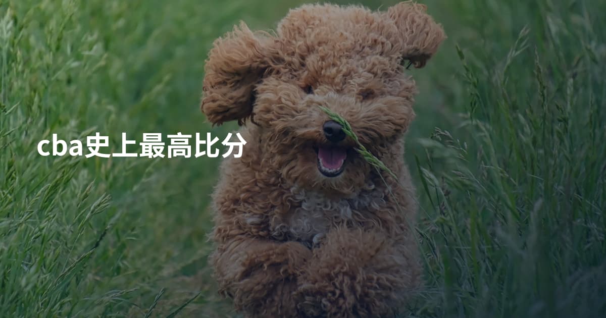 cba史上最高比分