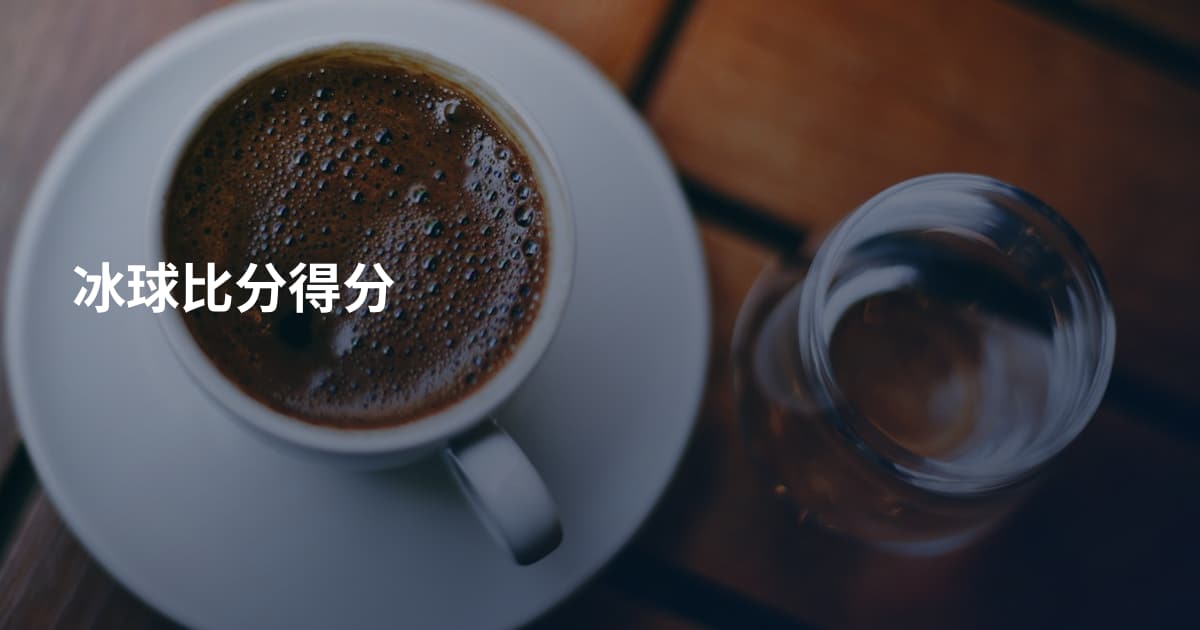 冰球比分得分