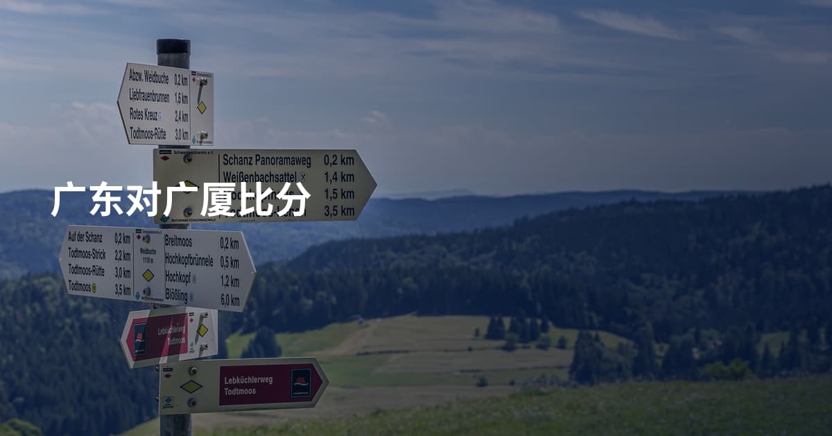 广东对广厦比分