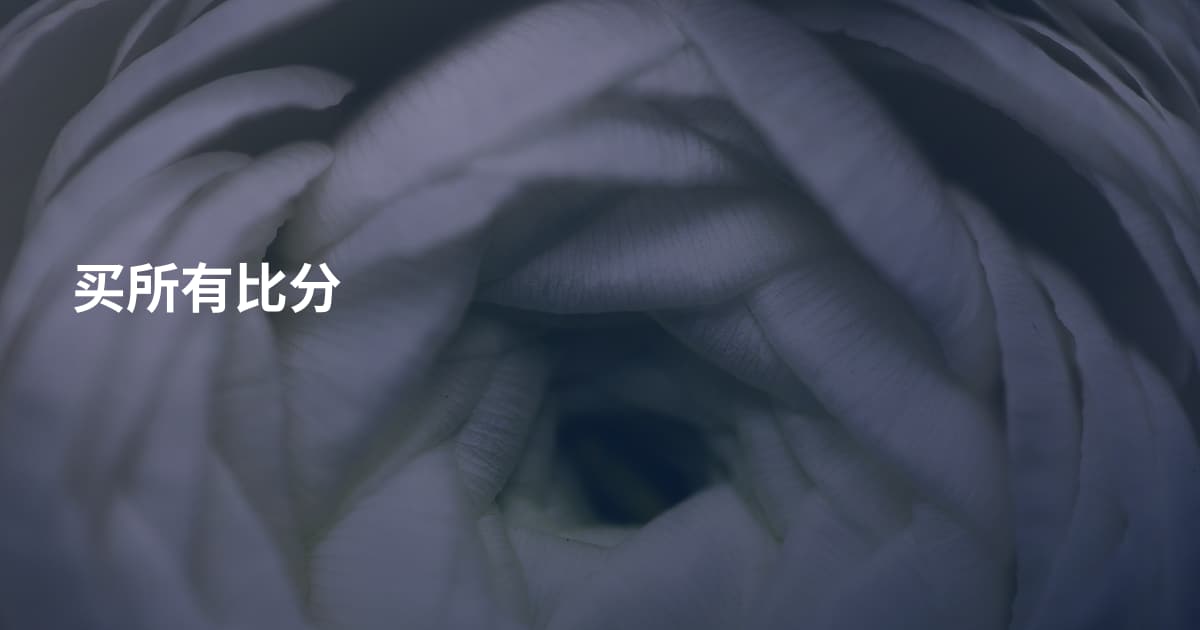 买所有比分