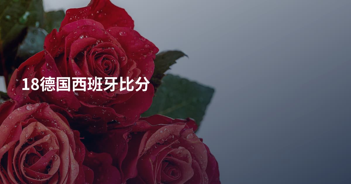 18德国西班牙比分
