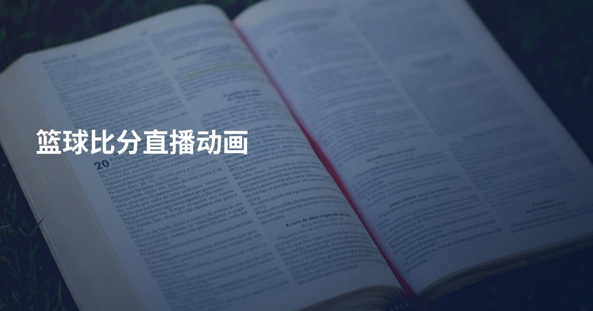 篮球比分直播动画