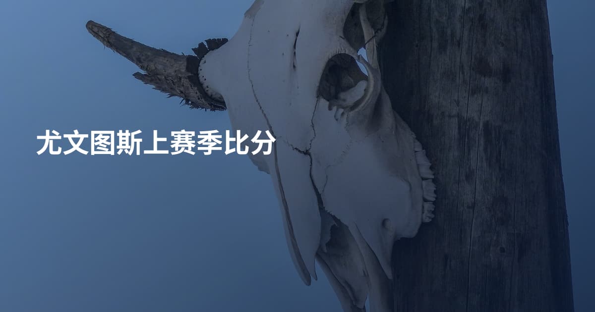 尤文图斯上赛季比分