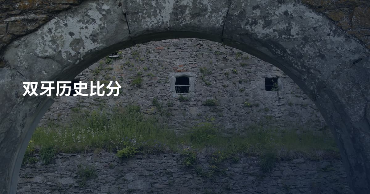 双牙历史比分