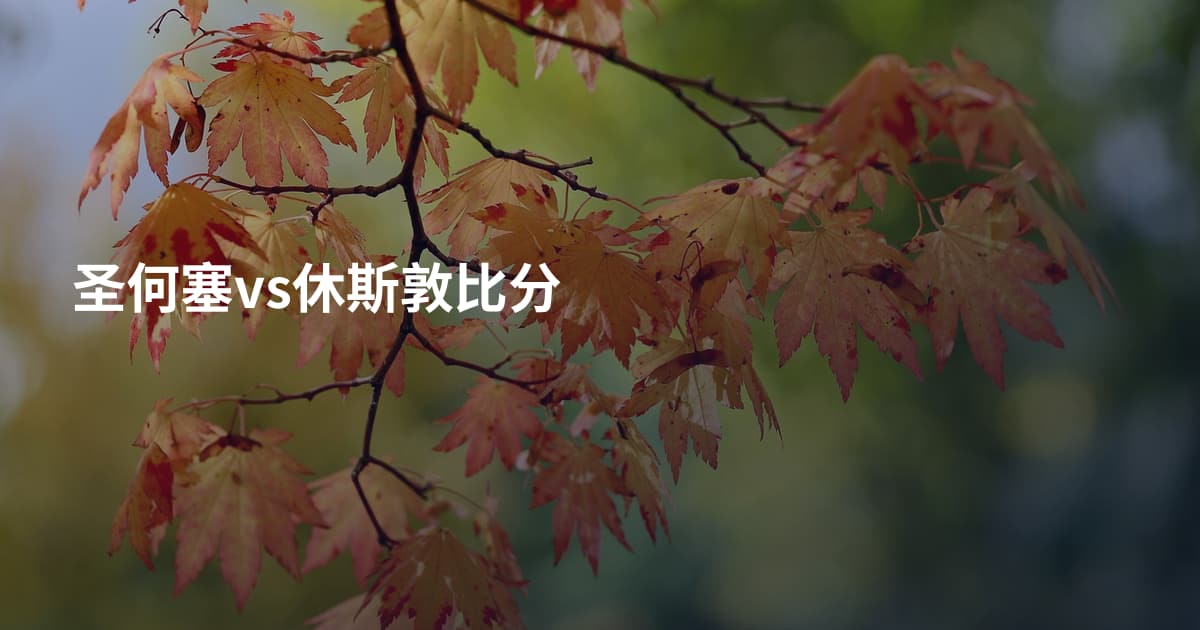 圣何塞vs休斯敦比分