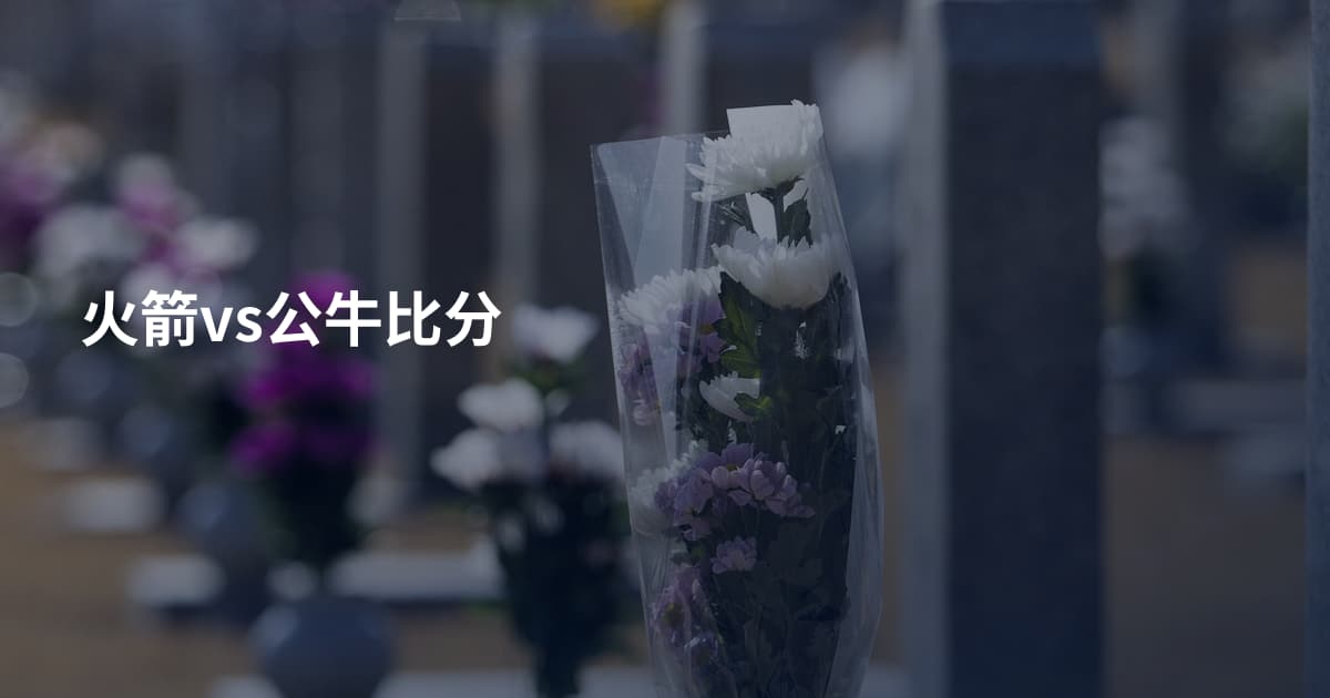 火箭vs公牛比分