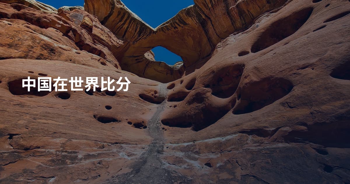 中国在世界比分