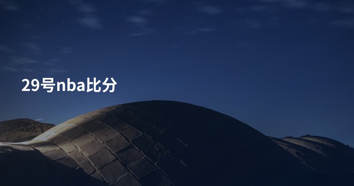 29号nba比分