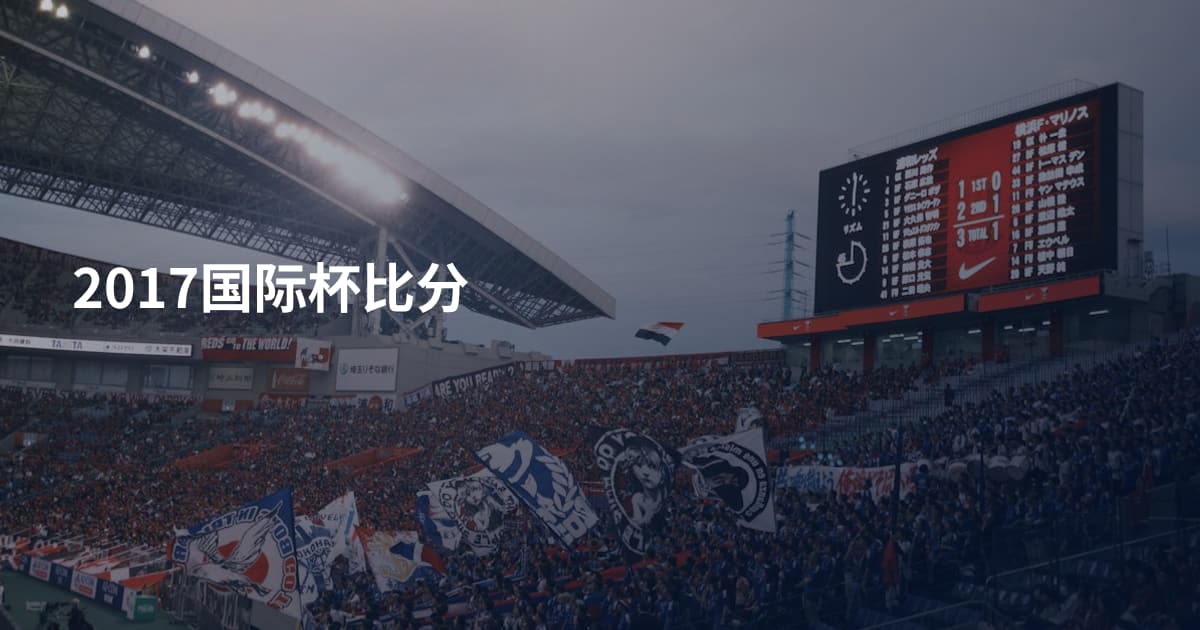 2017国际杯比分