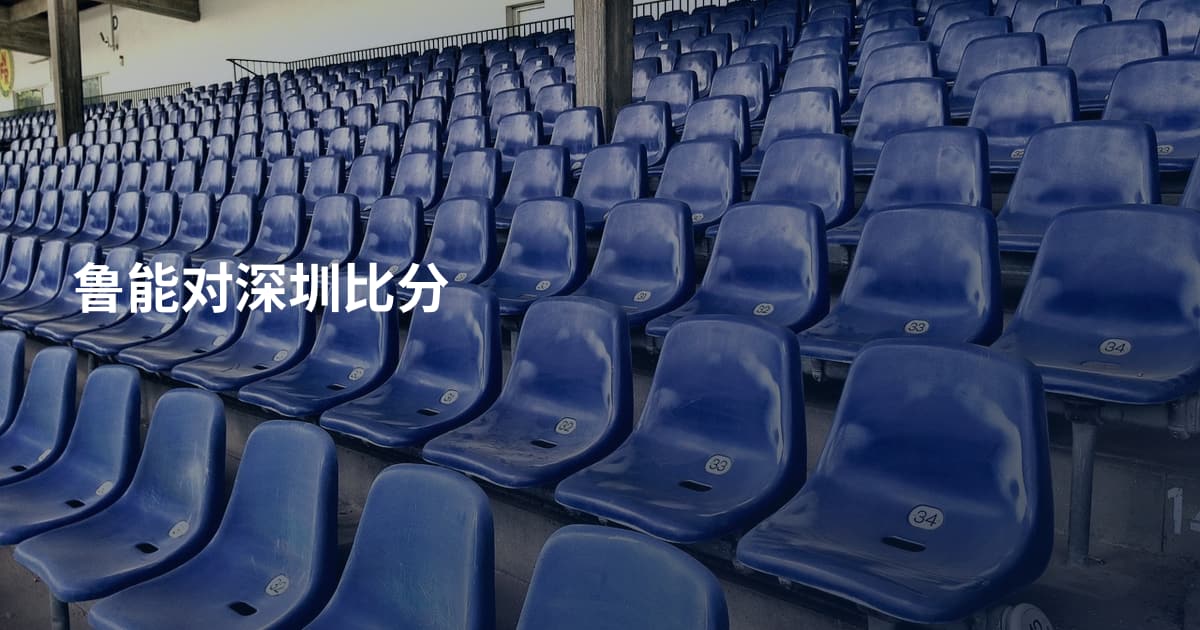 鲁能对深圳比分