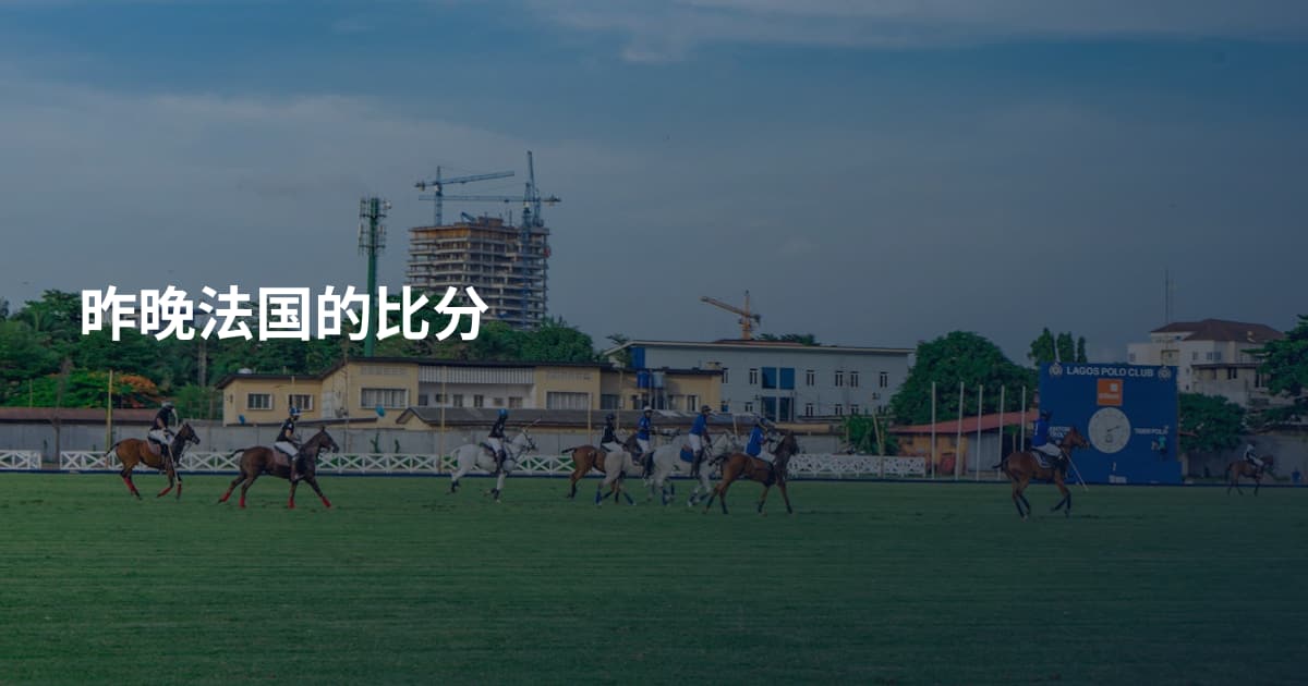 昨晚法国的比分