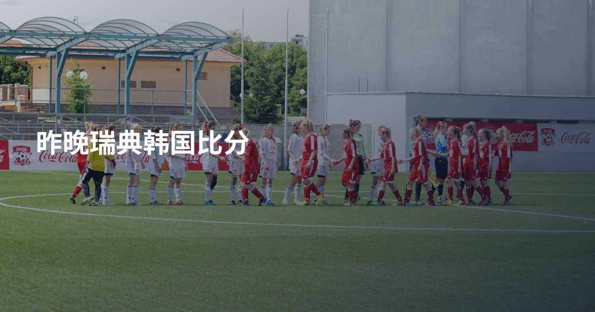 昨晚瑞典韩国比分