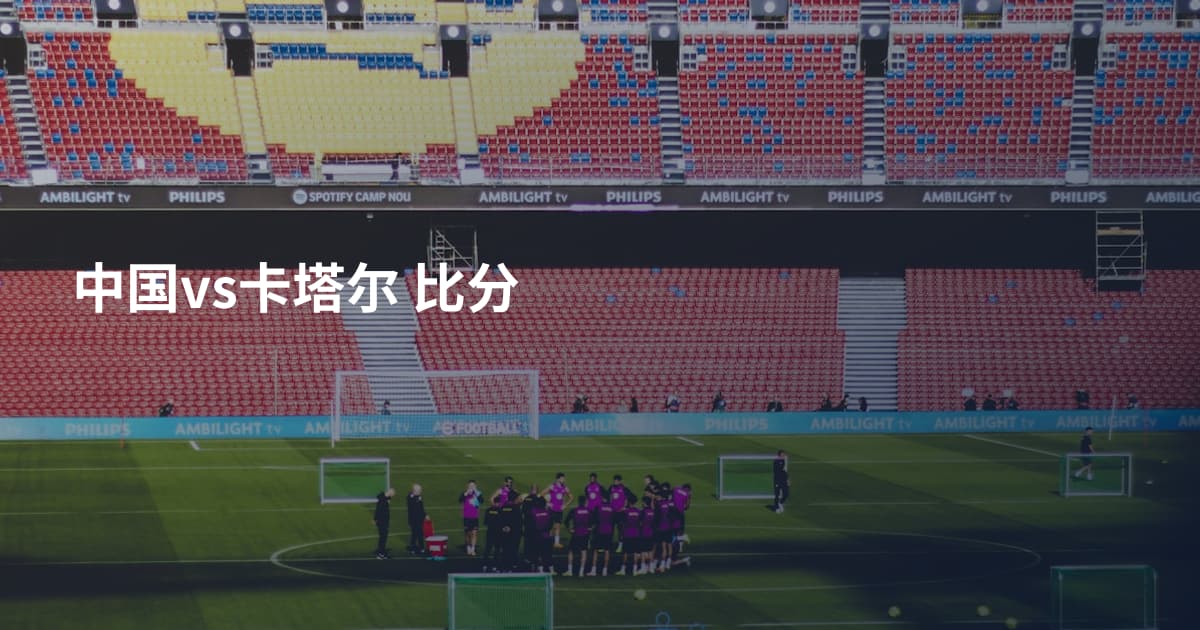 中国vs卡塔尔 比分