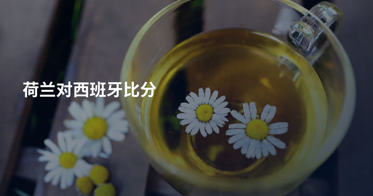 荷兰对西班牙比分