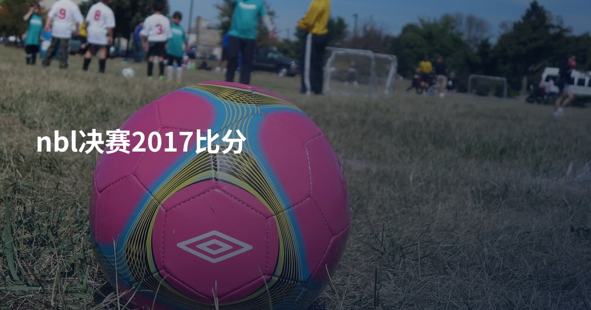nbl决赛2017比分