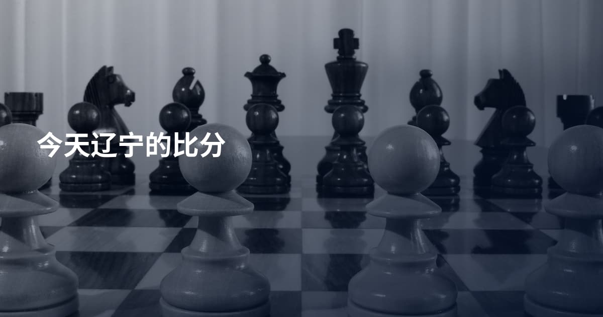 今天辽宁的比分