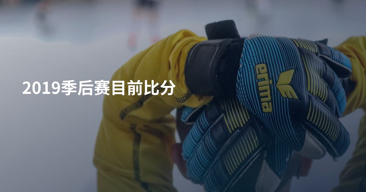 2019季后赛目前比分