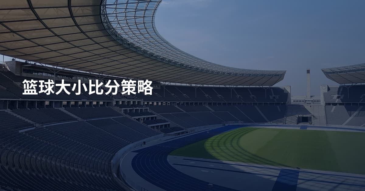 篮球大小比分策略