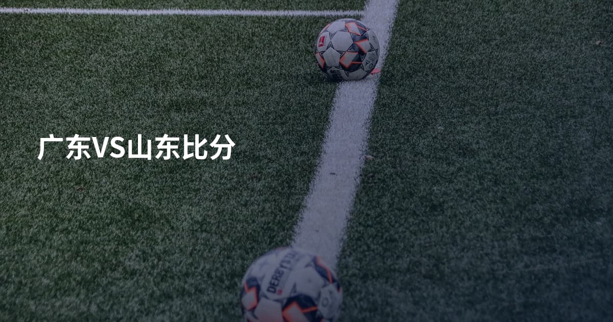 广东VS山东比分