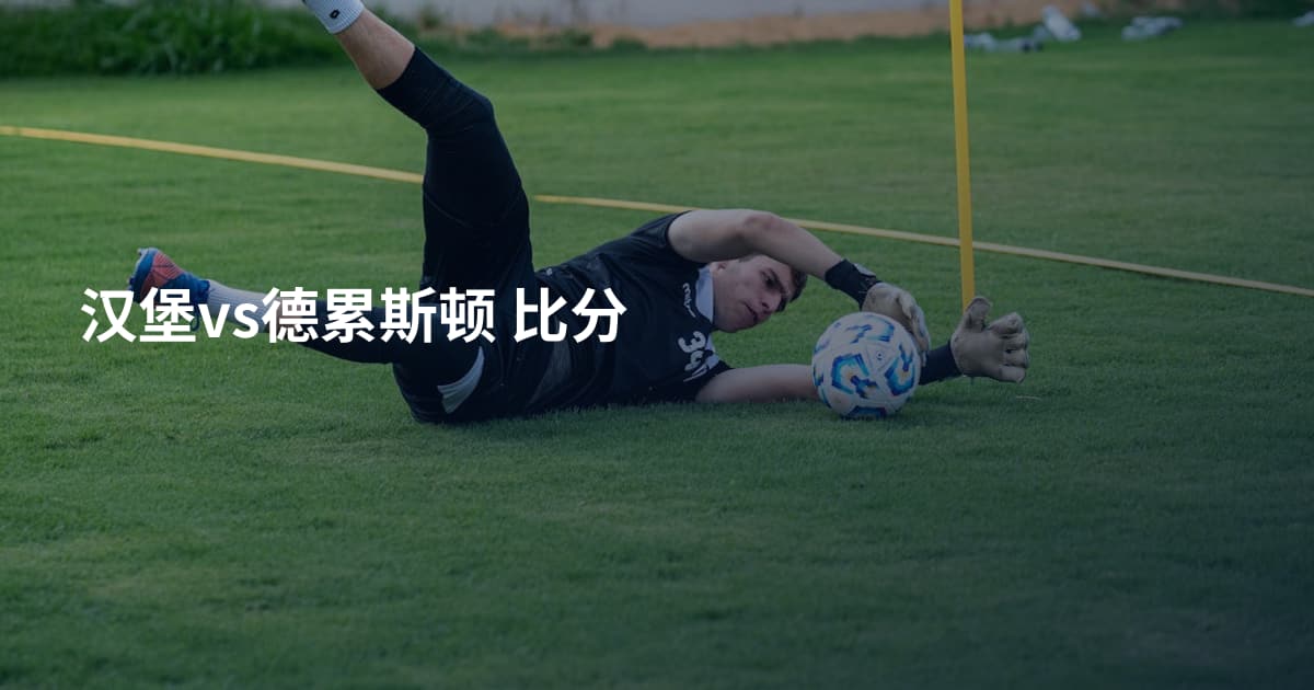汉堡vs德累斯顿 比分