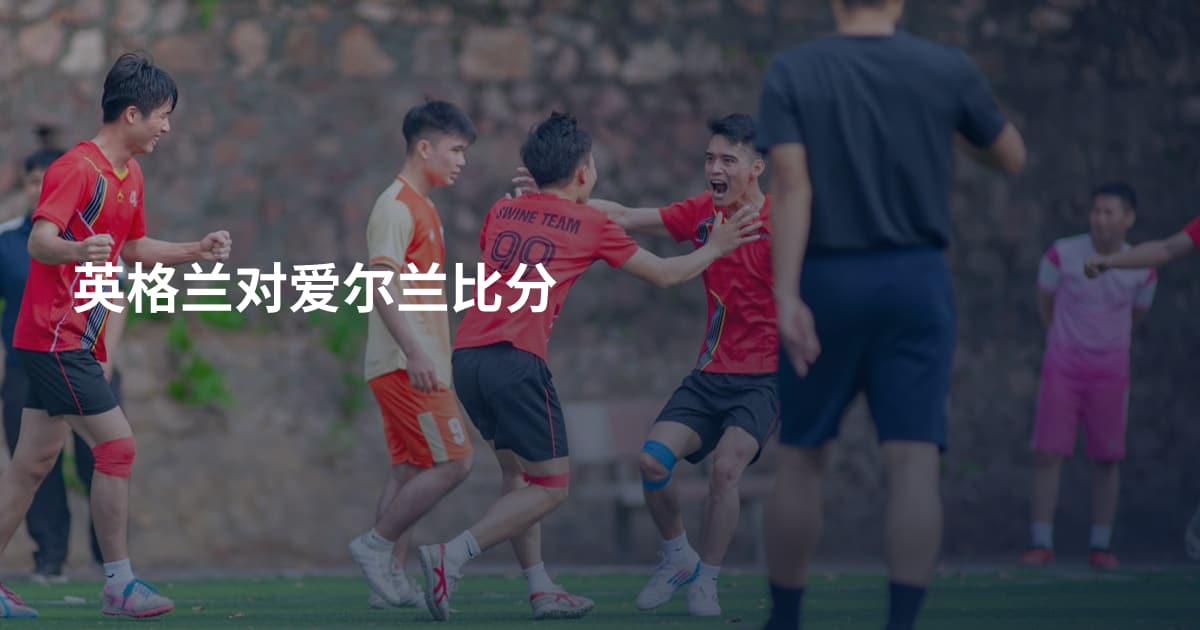 英格兰对爱尔兰比分