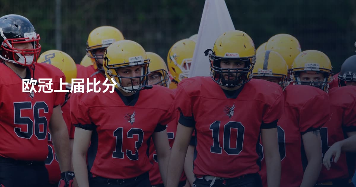 欧冠上届比分
