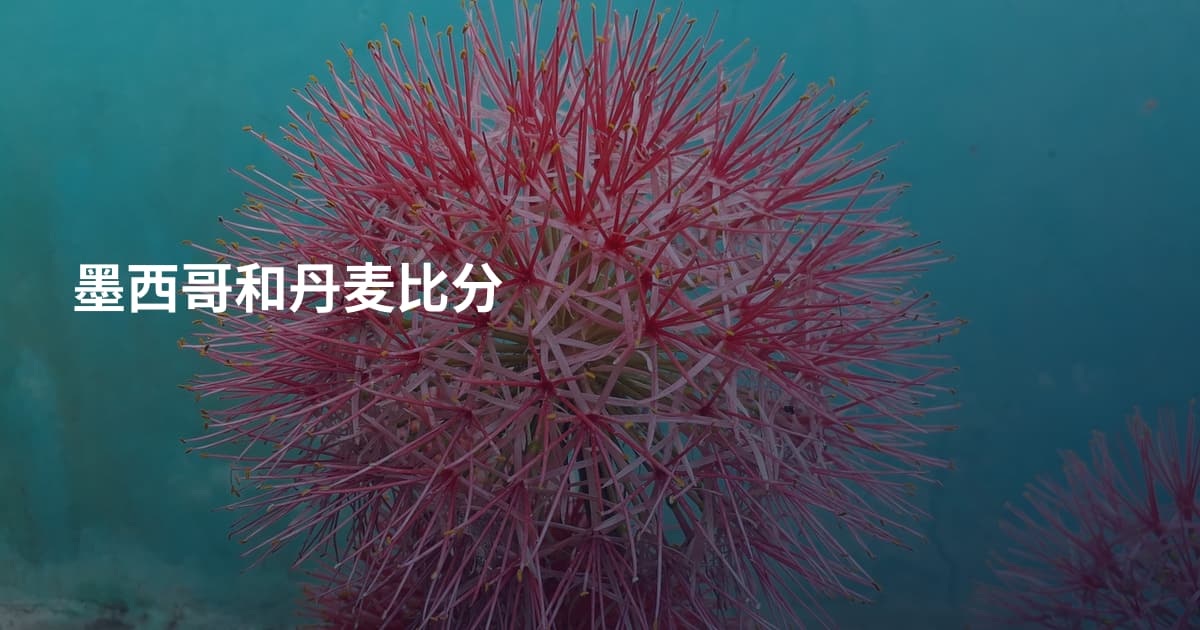 墨西哥和丹麦比分