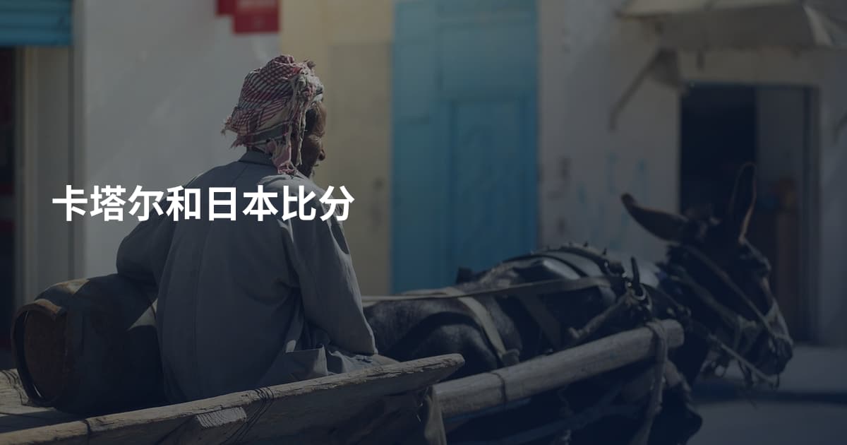 卡塔尔和日本比分