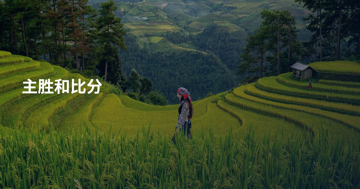 主胜和比分